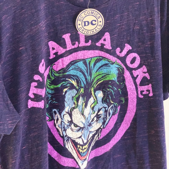 Joker dc comics t shirt - Picture 2 of 3